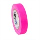 CINTA DE TELA FLUORESCENTE 24 mm x 22,8 m ROSA