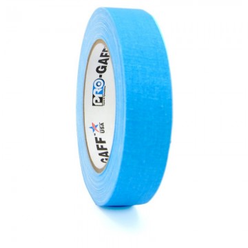 CINTA DE TELA FLUORESCENTE 48 mm x 22,8 m AZUL