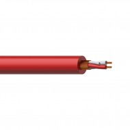 PROCAB CABLE MICROFONO 2 X 0,23 mm ROJO - 1 metro