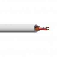 PROCAB CABLE MICROFONO 2 X 0,23 mm BLANCO -1 metro