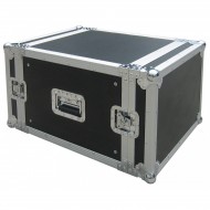 JV CASE FLIGHTCASE RACK 8 UNIDADES RACK 19"