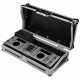 JV CASE FLIGHTCASE 3 unidades de rack con profundidad reducuida