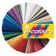 E-COLOUR 254 HT NEW HANOVER FROST Hoja de 1.22 x0.53 m ROSCO