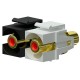 PROCAB Conector RCA a RCA KEYSTONE color Negro