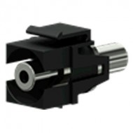 PROCAB Conector Jack a Jack KEYSTONE color negro