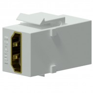 PROCAB Conector HDMI - HDMI color blanco KESTONE