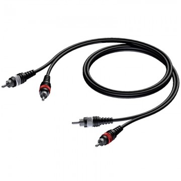 PROCAB CABLE 2 RCA MACHO/2 RCA MACHO 1,5 m