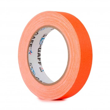 CINTA DE TELA FLUORESCENTE 24 mm x 22,8 m NARANJA