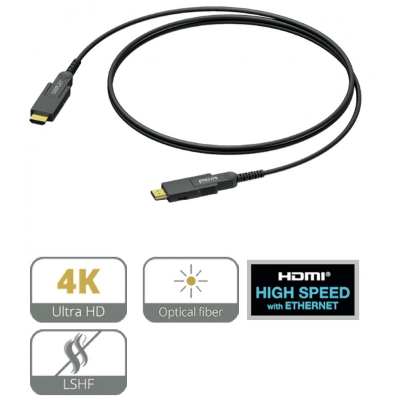 Meandro Deportista lanzadera Cable HDMI HD 4K de 10 metros PROCAB