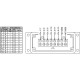 BRITEQ PD-63SH distribuidor corriente socapex + harting