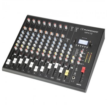 AUDIOPHONY MPX12 MESA 12 CH + COMPRESOR + EFECTOS + USB/SD/BT