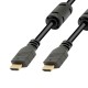 CABLE HDMI-HDMI 2.0B 4K HI-SPEED NEGRO 1,0 m