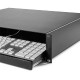 CAJON RACK 19" Para teclado hasta 435 x 235 x 70 mm