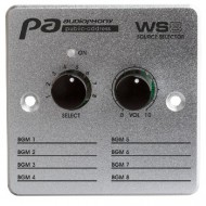 AUDIOPHONY WS8 controlador de pared con selector de fuente para matriz