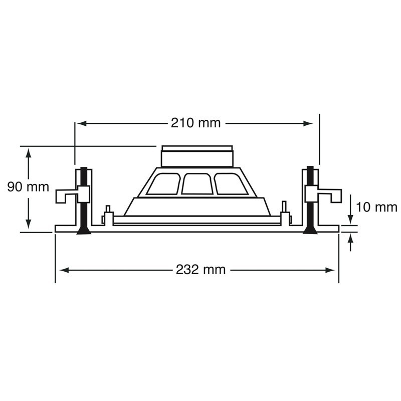 Conjuntos de altavoces de techo S86T725PG8W (U) — Atelsa