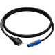 PROCAB CABLE SCHUCO A POWERCON AZUL DE 3M DE 3x2,5mm