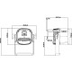 BRITEQ BT-COLORAY 60R RGBW LED COB 60W