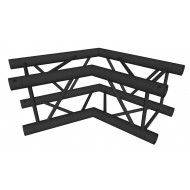 CONTEST TRUSS AGQUA-03 NEGRO 120º 50 cm QUATRO 2 DIRECCIONES