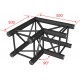 CONTEST TRUSS AGQUA-02 NEGRO 90º 50 cm QUATRO 2 DIRECCIONES