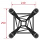 CONTEST TRUSS CUADRADO NEGRO 29X29 QUA29-200 DE 2m