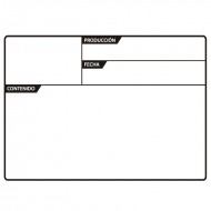 ETIQUETA ADHESIVA 130 x 85 mm para flightcase