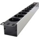 BASE 8 SCHUCOS CON INTERRUPTOR FORMATO RACK 19"