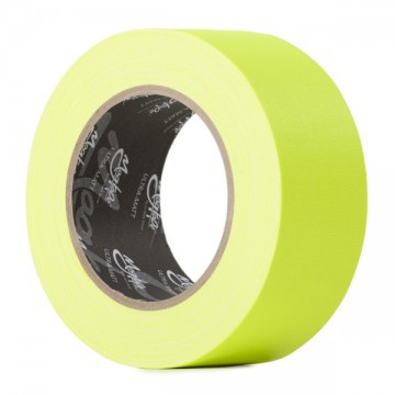 CINTA DE TELA FLUORESCENTE 50 mm x 25 m AMARILLA