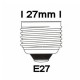 LAMPARA PAR 20 LED E-27 830 BLANCA CALIDA SYLVANIA