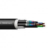 PROCAB cable hibrido 2 audio/DMX + Power 3x2,5mm