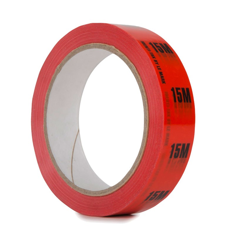 Rojo/blanco de PVC emergencia cinta 50mm X 33M