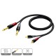 PROCAB CABLE 2 RCA MACHO A 2 JACK MONO STEREO 3 m