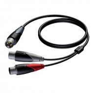 PROCAB CABLE XLR MACHO-2 XLR HEMBRA-1.5M