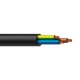 CABLE DE CORRIENTE flexible 3 x 2,5 mm color negroCERVIFLEX RV-K 0,6/1KV