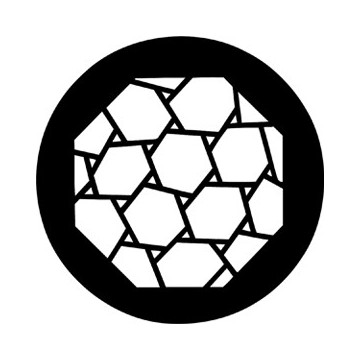 GOBO METAL ESTANDAR HEXAGONS ROSCO