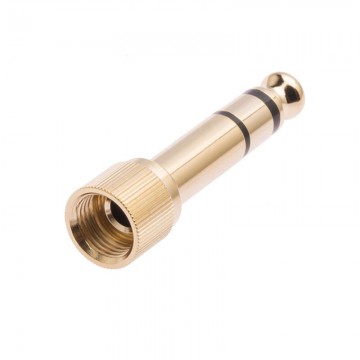 SENN ADAPTADOR JACK ROSCADO 3,5 A 6,3 MM SENNHEISER COLOR ORO