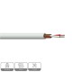 PROCAB CABLE MICROFONO 2X 0,125 mm BLANCO - 1 m