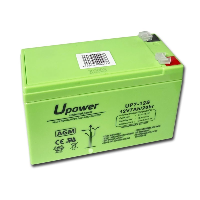 Batería Litio 12V 100Ah Upower Ecoline 