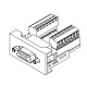 Modulo VGA HEMBRA 15 PIN (45 X 22,5 mm) para cajas con carril