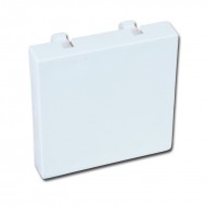 Panel ciego (45 x 45 mm) para cajas de empotrar y perfiles