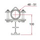 DOUGHTY SOPORTE RAIL STUDIO A TUBO DE 48mm