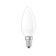 LAMPARA VELA LISA MATE 25W/220V E-14 (CLAS B FR) OSRAM