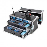 ALTAIR FLIGHTCASE vacio para 8 petacas 2 cargadores y estación base Compact