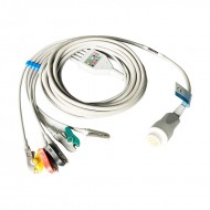 CABLE ECG MONOBLOQ 5 DERIVACIONES TERMINA.EN PINZA