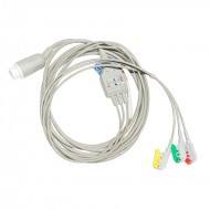 CABLE ECG MONOBLOQ 3 DERIVACIONES TERMINA PINZA