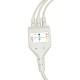 CABLE ECG MONOBLOQ 3 DERIVACIONES TERMINA PINZA