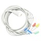 CABLE ECG MONOBLOQ 3 DERIVACIONES TERMINA.EN PINZA