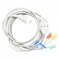 CABLE ECG MONOBLOQ 3 DERIVACIONES TERMINA.EN PINZA