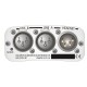 ALTAIR Petaca doble canal intercom por cable