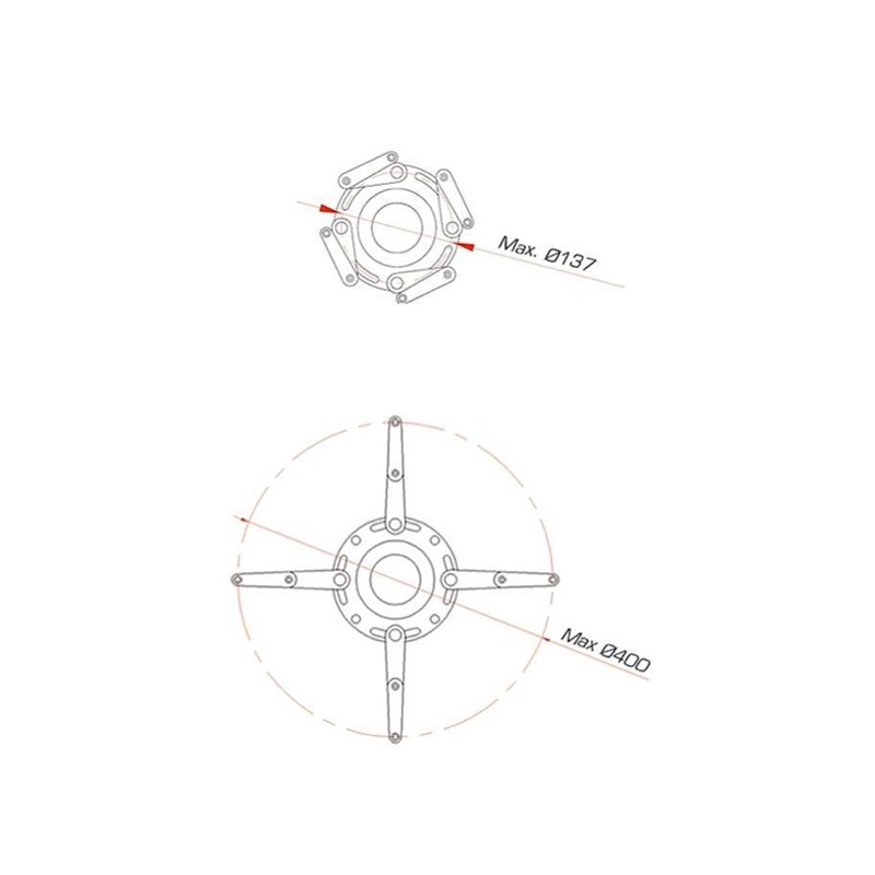 Soporte Montaje Pared Proyector Ultracorto CASIO - YM80