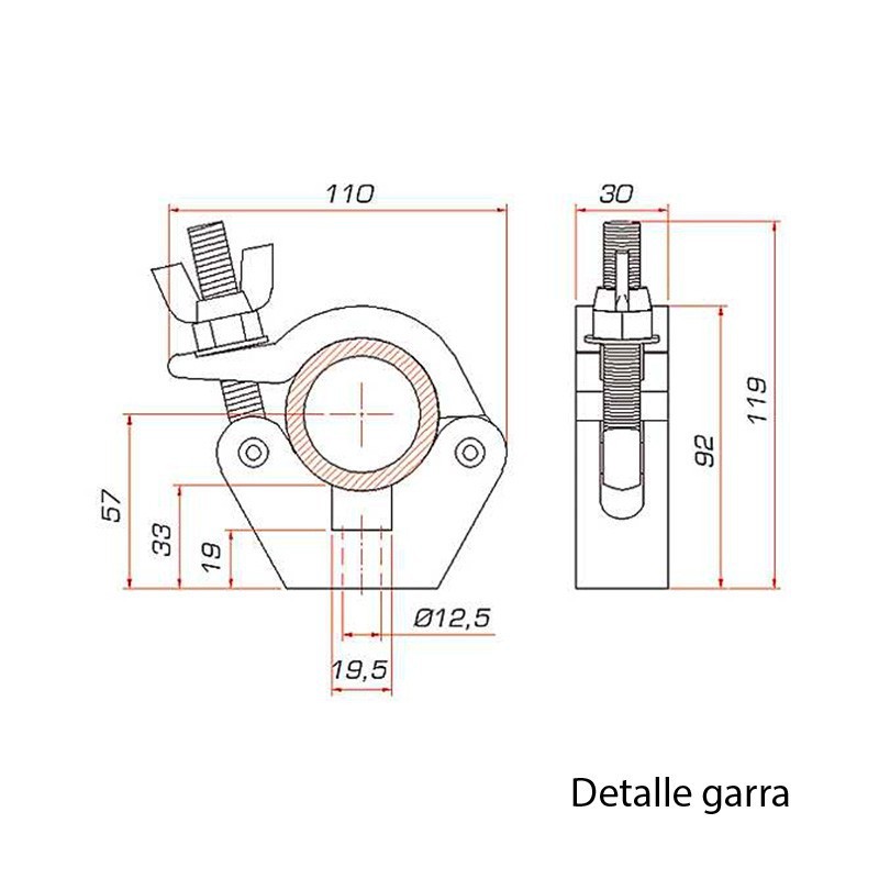 Soporte de suelo para proyector soporte de suelo telescópico ajustable para  proyector Base gruesa estable para el hogar ANGGREK Otros